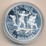 Canada, 15 dollars, 2015