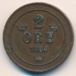 Sweden, 2 эре (1883 г.)