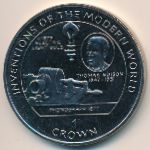 Isle of Man, 1 crown, 1996