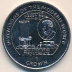 Isle of Man, 1 crown, 1996