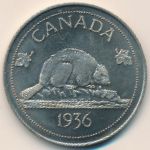 Канада., 1 крона (1936 г.)