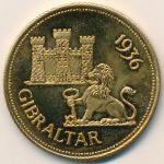 Гибралтар., 1 крона (1936 г.)