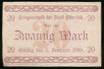 Эльберфельд., 20 марок (1918 г.)