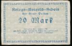 , 20 марок, 1919