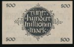 , 500000000 марок, 1923