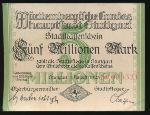 Штутгарт., 5000000 марок (1923 г.)