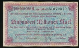 , 100000000 марок, 1923
