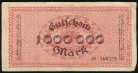 Zwickau, 1000000 марок, 1923