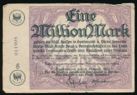 Dortmund, 1000000 марок, 1923