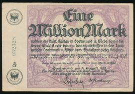 Dortmund, 1000000 марок, 1923