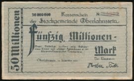 Lahnstein., 50000000 марок, 1923