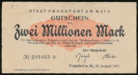 , 2000000 марок, 1923