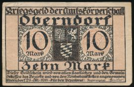 Oberndorf am Neckar., 10 марок, 1918