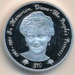 Сьерра-Леоне, 10 долларов (1997 г.)