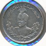 Iran, 500 dinars, 1912–1924