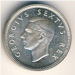 South Africa, 6 pence, 1951–1952