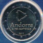 Андорра, 2 евро (2017 г.)