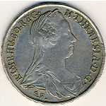 Бургау, 1 талер (1773–1780 г.)