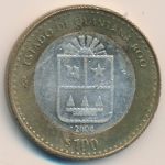 Mexico, 100 pesos, 2004