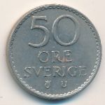 Sweden, 50 ore, 1963