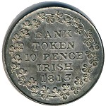 Ireland, 10 pence, 1813