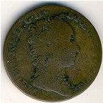 Австрийские Нидерланды, 1 лиард (1749–1752 г.)