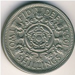 Great Britain, 2 shillings, 1953