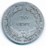 Французский Индокитай, 20 центов (1898–1916 г.)
