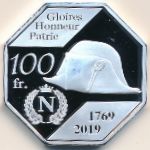 Корсика., 100 франков (2018 г.)