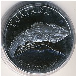 Новая Зеландия, 5 долларов (2007 г.)