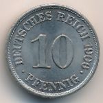 Germany, 10 пфеннигов (1906 г.)