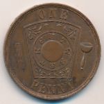 США, 1 пенни (1911 г.)