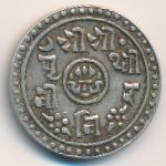 Nepal, 1/2 mohar, 1904–1907