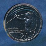 Австралия, 20 центов (2007 г.)
