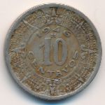 Mexico, 10 centavos, 1936–1946