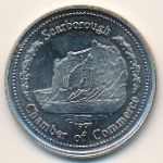 Canada., 1 dollar, 1997