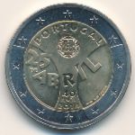 Portugal, 2 euro, 2014
