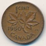 Канада, 1 цент (1948–1952 г.)