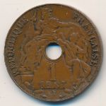French Indo China, 1 cent, 1937–1939