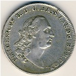 Гессен-Кассель, 1 талер (1776–1779 г.)