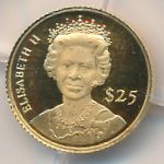 Либерия, 25 долларов (2000 г.)