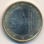 Нидерланды, 1 евро (2014 г.)