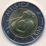 San Marino, 500 lire, 1997