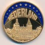 Netherlands., 1 ecu, 1998
