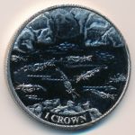 Ascension Island, 1 crown, 2018