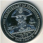 Isle of Man, 1 crown, 2005