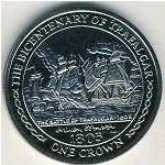 Isle of Man, 1 crown, 2005