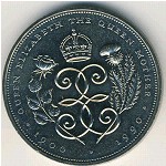 Great Britain, 5 pounds, 1990