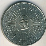 Great Britain, 5 pounds, 1993