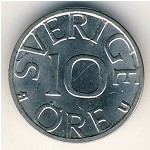 Швеция, 10 эре (1976–1991 г.)